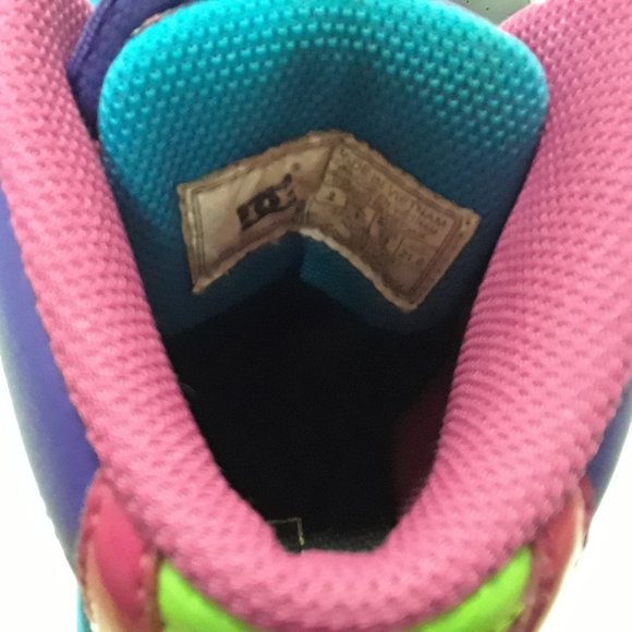 DC Youth Rebound J Skate Shoes - Picture 7 of 8